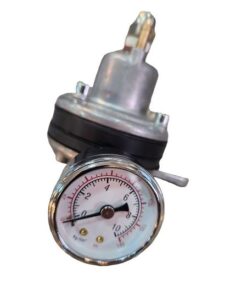 Fuel Pressure Regulator Fuel Injection With Double Diaphragm And Gauge