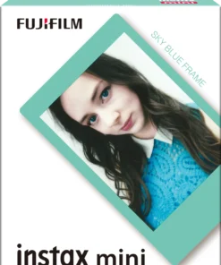 Fujifilm Instax Film Mini Sky Blue Pack Of 10