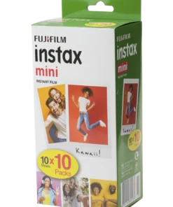 Fujifilm Instax Film Mini White Ten Pack 100 Sheets