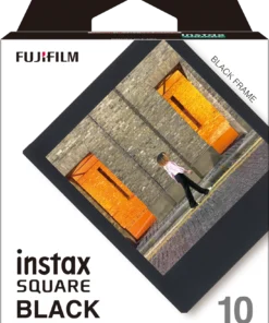 Fujifilm Instax Film Square Black Pack Of 10