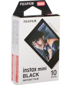 Fujifilm Instax Mini Film Black Frame Pack of 10