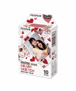 Fujifilm Instax Mini Film Heart Sketch (10 sheets)