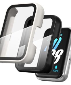 Full-Coverage Tempered Glass Protective Case for Samsung Galaxy Fit3