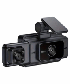 Full HP Wireless Wifi Car Camera With Loop Recording & Night Vision -Black
