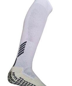 Fury Long Grip Socks - White