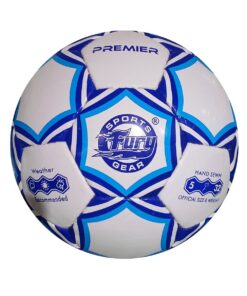 Fury Premier Stitched Football - Blue