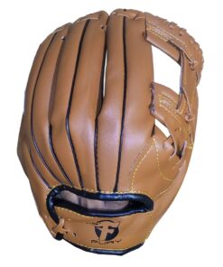 Fury Softball/Baseball Catchers Mitt - Brown