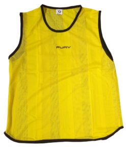 Fury Super Vest Bibs Set of 10 - Junior - Yellow