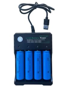 Gadget Boost Li- ion Battery Charger With Batteries