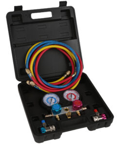 MAC AFRIC A/C Manifold Gauge Set for 134A REG Gas 1/2" Acme Fitting