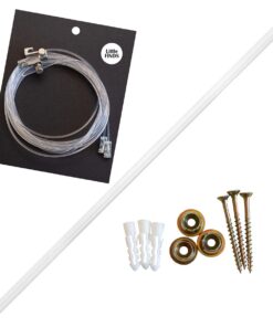 Gallery Picture Hanging Rail Kit - 1m - 4kg hooks - Little Finds