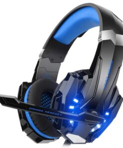 Gaming Headphones with Mic & LED- G9000 Gaming Headset, Pro Headsets - Blue