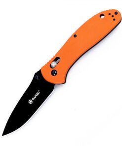 Ganzo g7393 440c orange folding knife