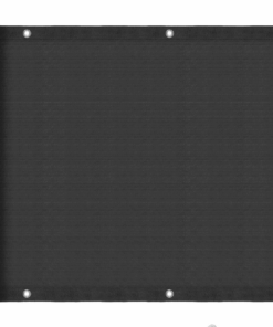 Garden Protection Multi-Use Balcony Privacy Screen Mesh Shade Netting - 5m - Black