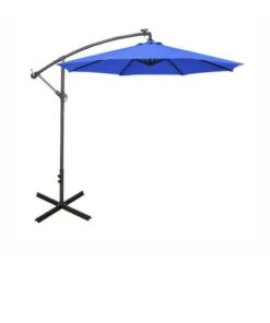 Garden Umbrella Cantilever Blue 3m Round