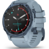 Garmin Descent Mk2S Dive Computer & Multisport GPS Smartwatch - Mineral Blue With Sea Foam Silicone Band