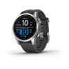 Garmin fenix 7 Multisport GPS Smartwatch (47mm) - Silver with Graphite Band