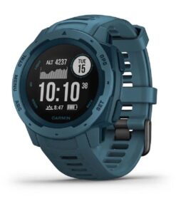 Garmin Instinct Rugged Outdoor Smartwatch - Lakeside Blue