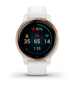 Garmin Venu 2S Rose Gold with White