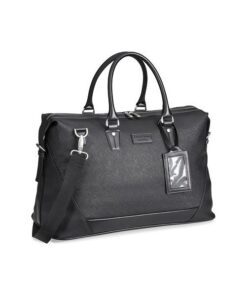 Gary Player Simulated Leather Weekend Bag - Black