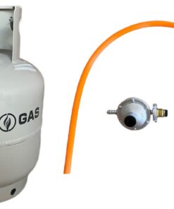 Gas cylinder 9Kg & Regulator & Hose Pipe
