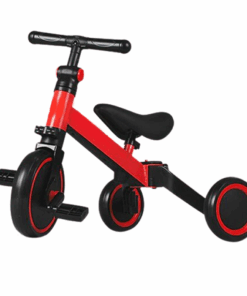 GB 3 in 1 Multifunctional Baby Folding Tricycle Scooter Bike - Red