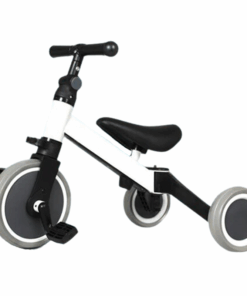 GB 3 in 1 Multifunctional Baby Folding Tricycle Scooter Bike - White