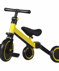 GB 3 in 1 Multifunctional Baby Folding Tricycle Scooter Bike - Yellow