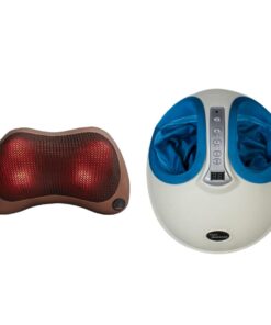 GB Foot Massager with Heat Function and Car and home massage