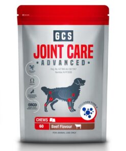 GCS Joint Care Advanced Chews for Dogs Beef Flavour 60 Chews