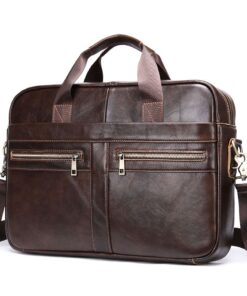 Geeks Trendy Laptop Bag - Coffee