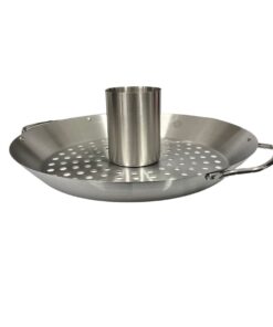 GEFU Chicken Roaster and Vegetable Wok BBQ