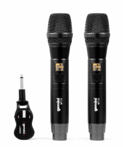 Gemini GMU M200 Dual Rechargeable UHF Wireless Microphone System
