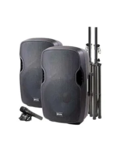 Gemini PA SYS15 including Stands and Mic