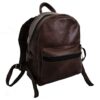 Genuine Leather Backpack Laptop Bag - 15 - 17" - Daisy - Saddle