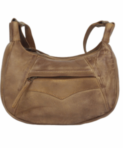 Genuine Leather Brown Handbag