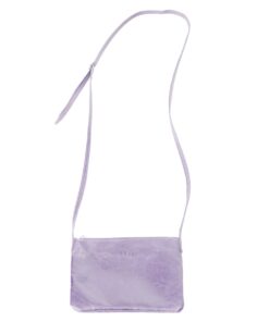 Genuine Leather Crossbody Bag - Brights Edition - XS - Lilac