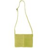 Genuine Leather Crossbody Bag - Medium - Brights Edition - Lime