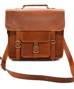 Genuine Leather Cuban Laptop Bag