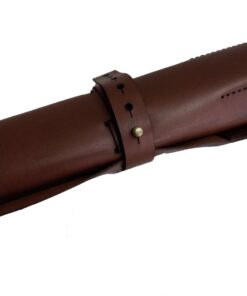Genuine Leather Cutlery Roll