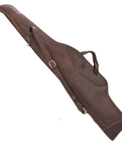 Genuine Leather Hunting Bag (with room for a scope) - Saddle