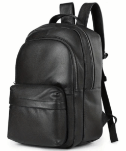 Genuine Leather Laptop Backpack