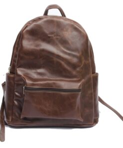 Genuine Leather Laptop Bag - Backpack - 14 cm