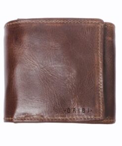 Genuine Leather Premium Wallet - Saddle