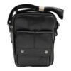 Genuine Leather Shoulder Bag Crossbody - Black