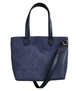 Genuine leather Ultimate Tote - Large - BlueBlack