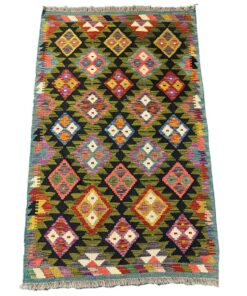 GENUINE RUGS - Stunning Afghan Maimana Kilim 155x99 cm