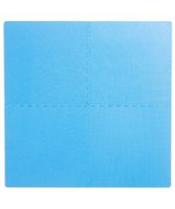 GetUp - 4 Piece EVA Gym Floor Mat - Set of 4 - Blue