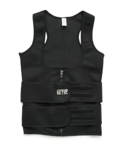 GetUp Adjustable Slimming Vest - Black - XL