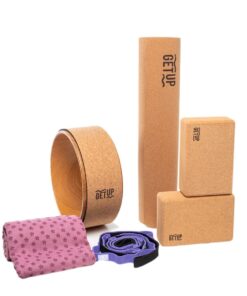 GetUp Cork Yoga Mat Set
